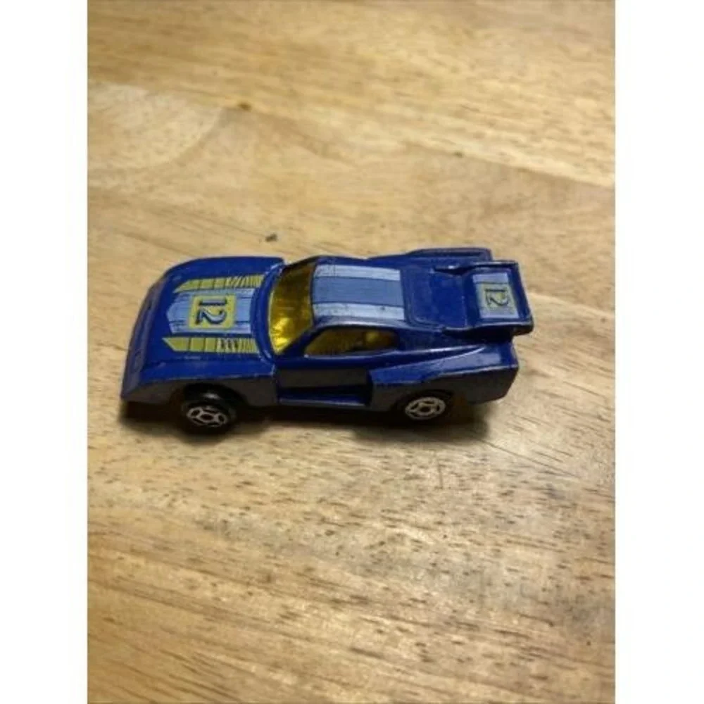Vintage Summer Marz Karz 1/64 Diecast S8001‎ Blue Toyota Celica 12 Racecar